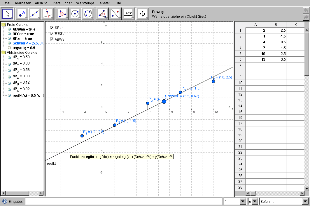 GeoGebra-Screenshot